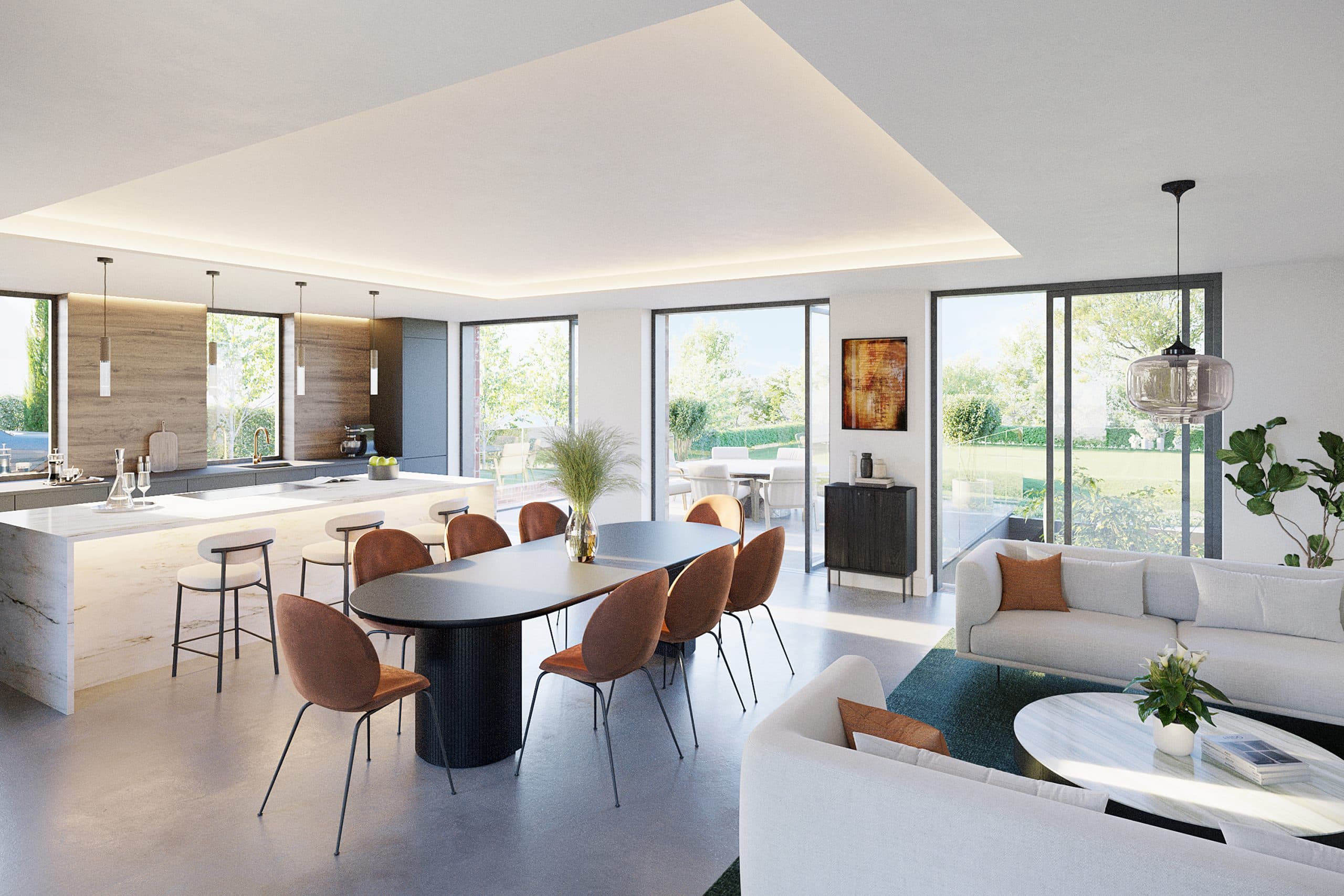 Single self build plot for sale in Ivy Hatch, Sevenoaks, Kent