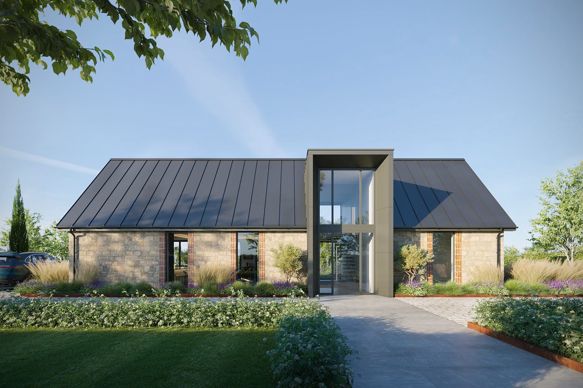 Single self build plot for sale in Ivy Hatch, Kent via The Land Agency