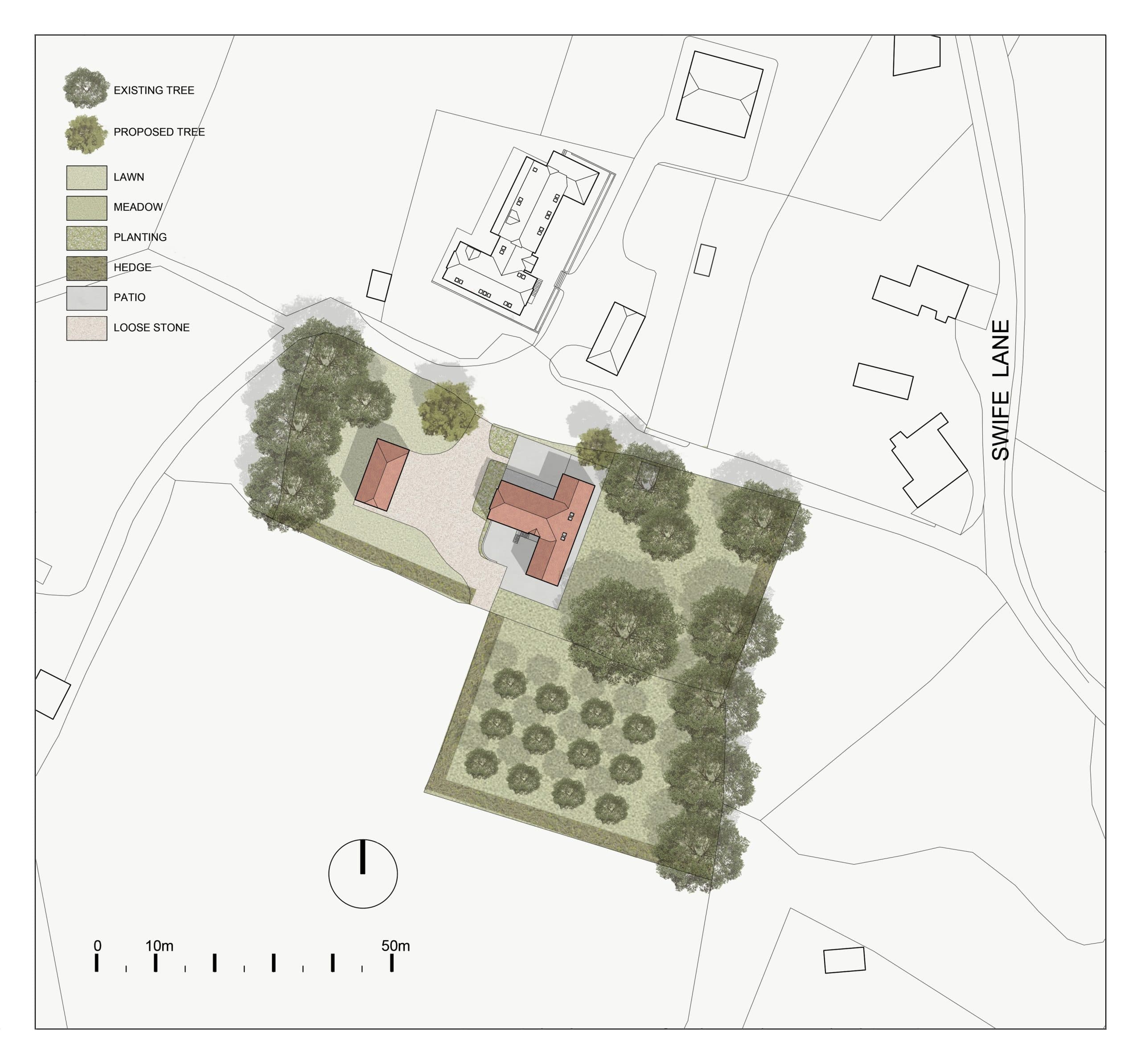 Self build plot of circa 1 acre for sale in Broad Oak, Heathfield with views across East Sussex countryside. Contact The Land Agency.