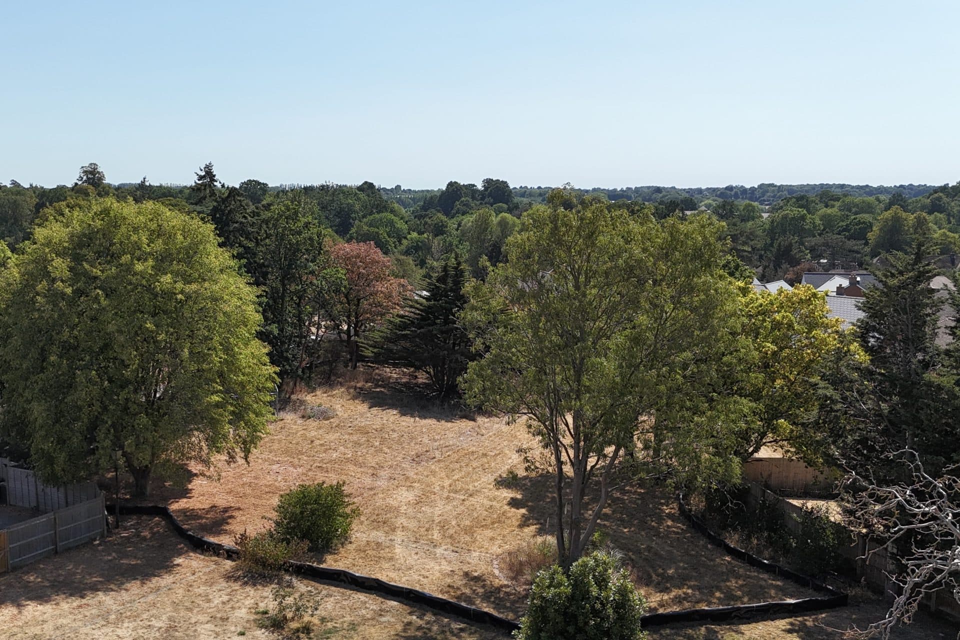Development site for sale with planning consent for 2 detached dwellings in Bearsted, Kent