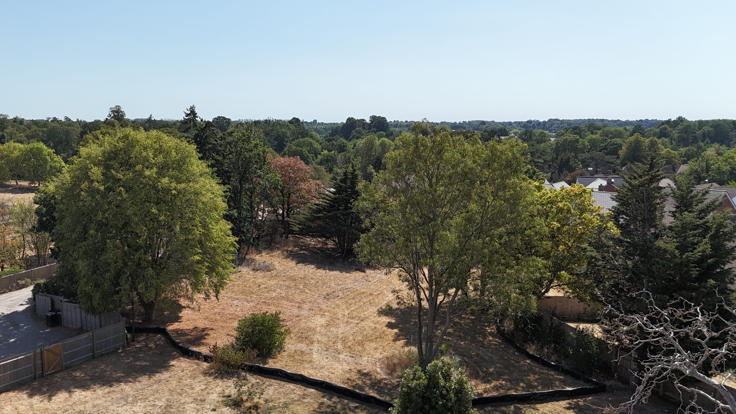 Development site for sale with planning consent for 2 detached dwellings in Bearsted, Kent