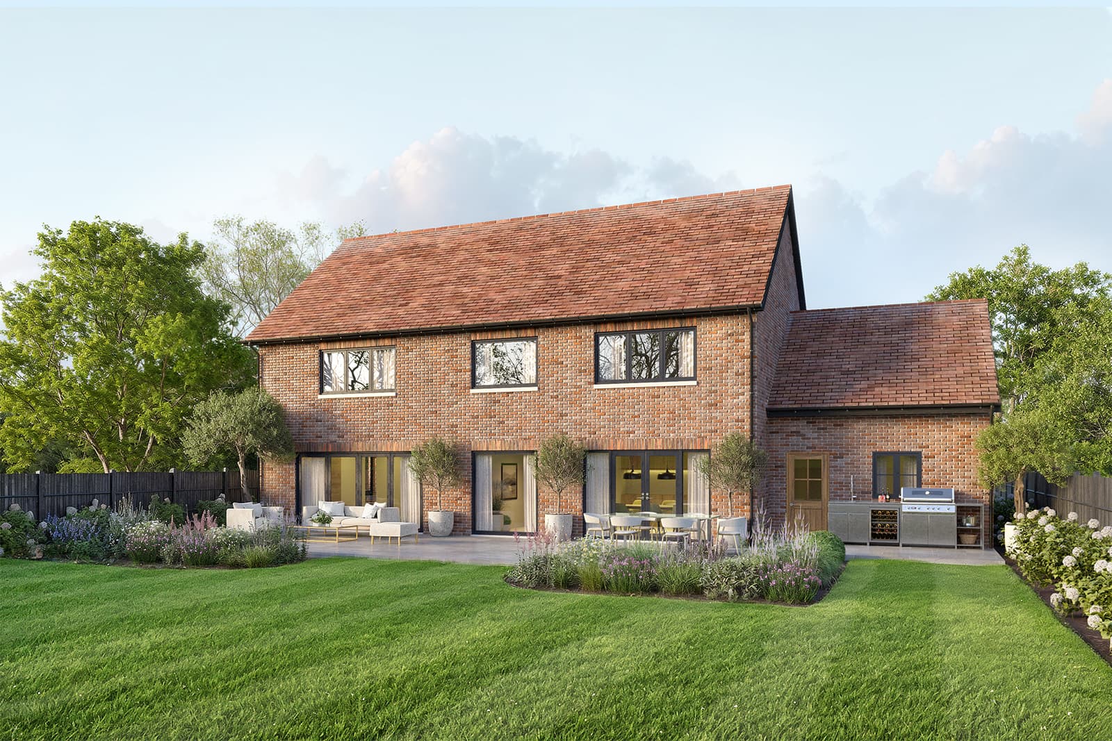 Custom build plot for sale in Sutton Valence, Kent via The Land Agency