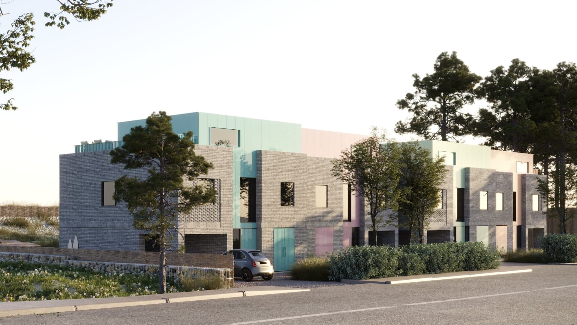 Beautiful Coastal Self build plots for sale on the beach at Greatstone, Kent, via The Land Agency